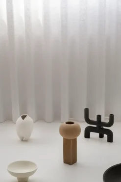 Cuenco Baburu Ø20 cm, Bone White