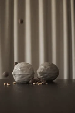 Cuenco con tapa Walnut, Dust