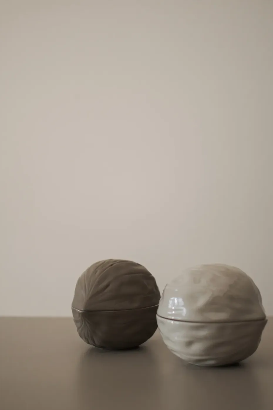 Cuenco con tapa Walnut, Dust