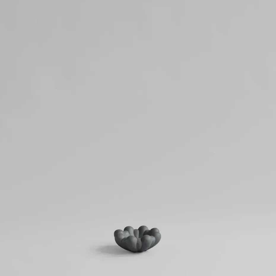Cuenco mini Bloom tray, Gris oscuro