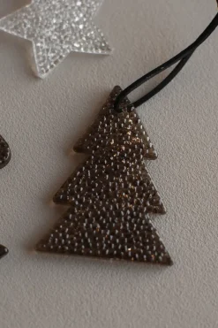 Decoración colgante Airy hanging tree, Brown