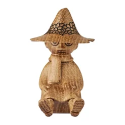 Decoración de madera Mumin Snufkin 9 cm, ROBLE (FSC)