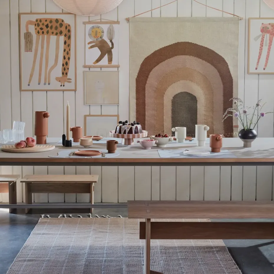 Decoración de pared Follow the rainbow 100x124 cm, Choko