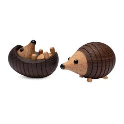 Decoración erizo Spike 4 cm, Fresno tratado térmicamente