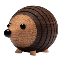 Decoración erizo Stick 4,5 cm, Fresno tratado térmicamente