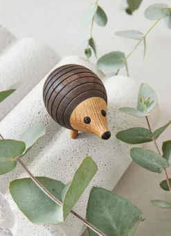 Decoración erizo Stick 4,5 cm, Fresno tratado térmicamente