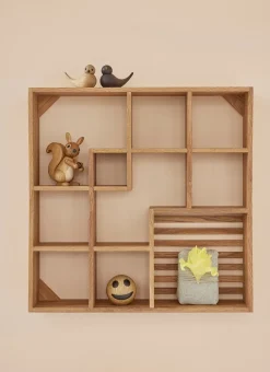 Decoración golondrina Sweeties 5,4 cm 2 piezas, Roble