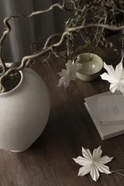 Decoración navideña Aurora 3 piezas, White-brown