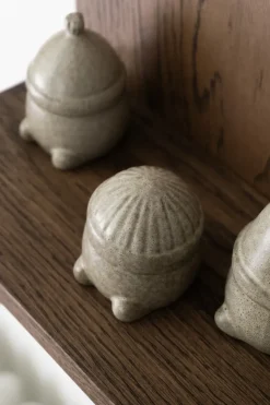 Decoración navideña Hipster Triplets, set de 3, Beige