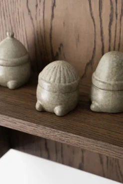 Decoración navideña Hipster Triplets, set de 3, Beige