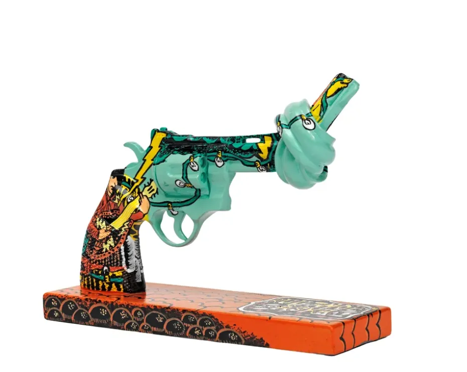 Decoración Peace n Luv 19 cm, Multi