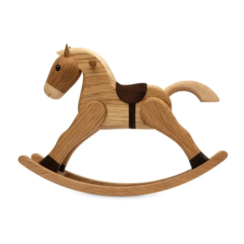 Decoración The Rocking Horse 13,5 cm, Roble, 13,5 cm