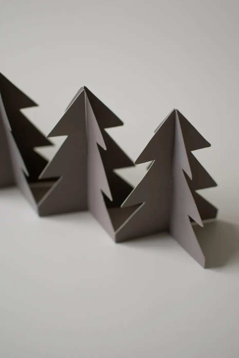 Decoración Tree in a row 60 cm, Topo