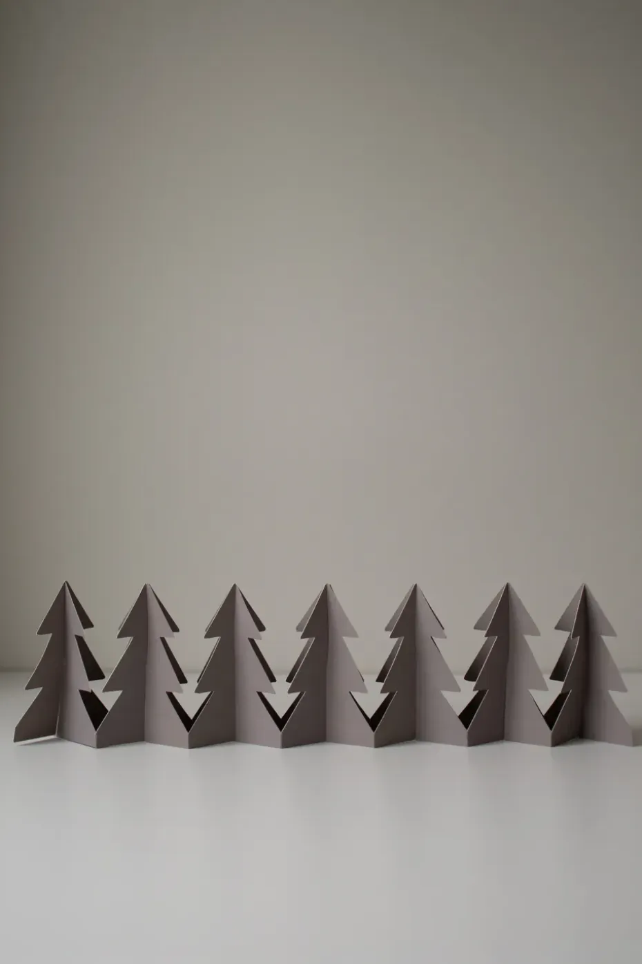 Decoración Tree in a row 60 cm, Topo