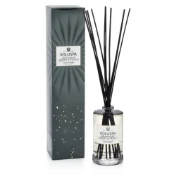 Difusor con varillas Voluspa 192 ml, Makassar Ebony & Peach