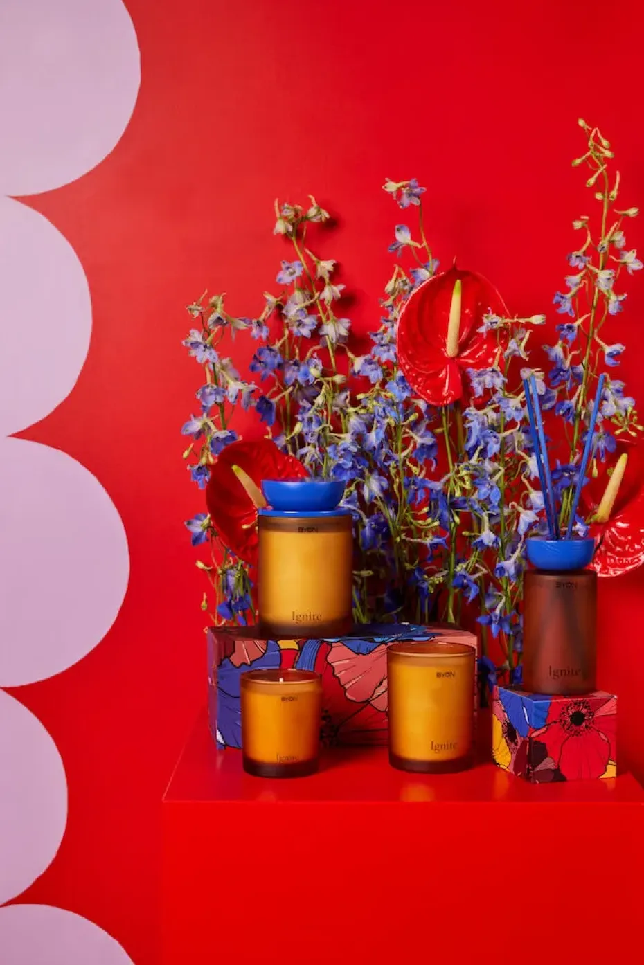 Difusor perfumado Ignite, Ámbar-azul