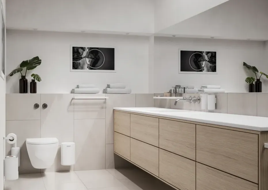 Dispensador de jabón de pared RIM 14,4 cm, White