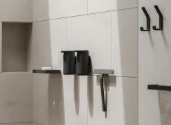 Dispensador de jabón de pared RIM 14,4 cm, Black