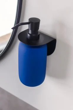 Dispensador de jabón Lotus alto, Cobalt