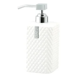Dispensador de jabón Marion 17,5 cm, White-silver