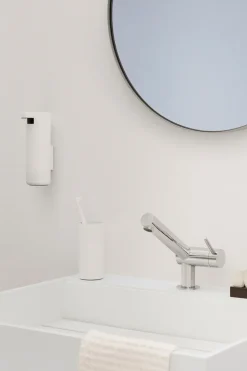 Dispensador de jabón Modo montaje en pared, blanco