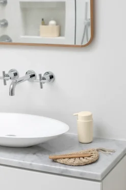 Dispensador de jabón ReNew Brabantia 14 cm, Soft Beige
