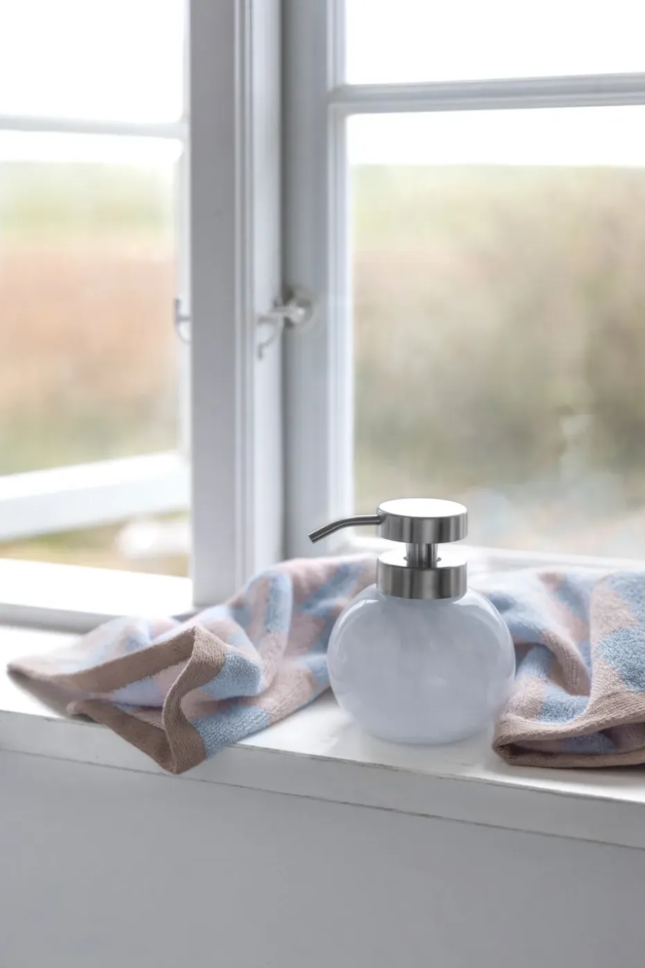 Dosificador de jabón Opal, Light blue