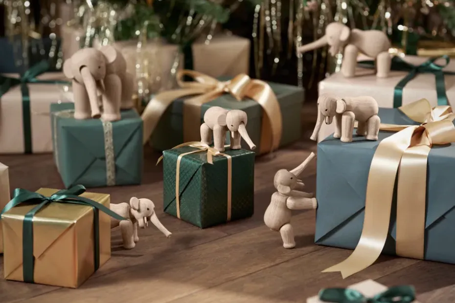 Elefante Liliput Kay Bojesen, Roble