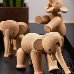 Elefante mini Kay Bojesen, roble
