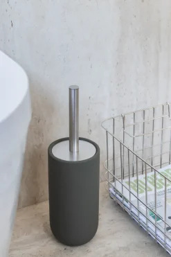 Escobilla de baño Lotus play, incl. 2 cabezales de cepillo, Dark olive