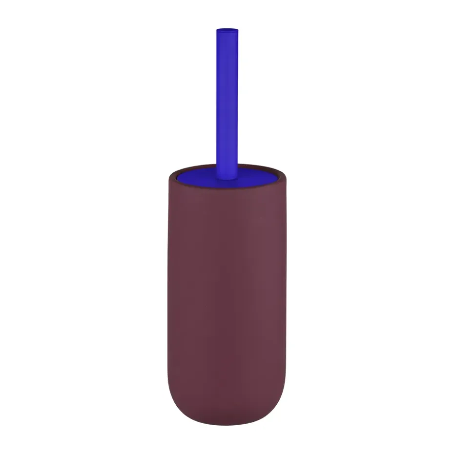 Escobilla de baño Lotus play, incl. 2 cabezales de cepillo, Wine