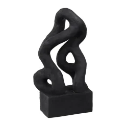 Escultura Art piece 29 cm, Black