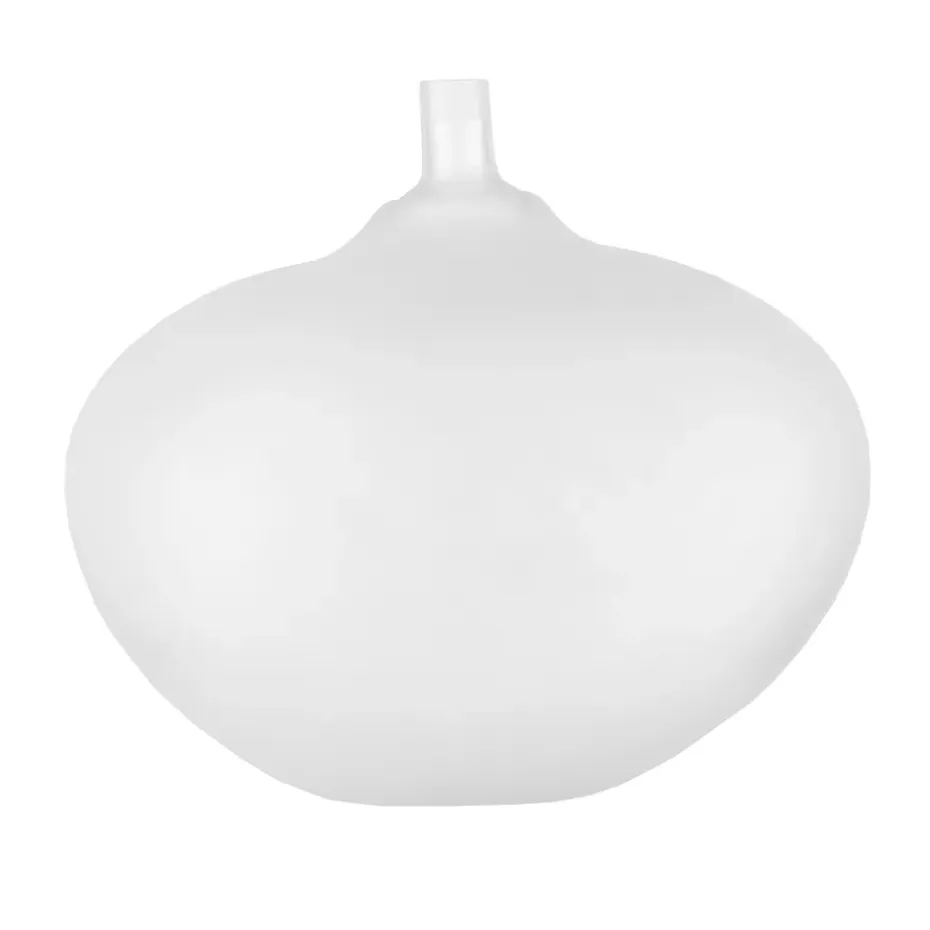 Escultura de vidrio BV Beans AC-20, Blanco