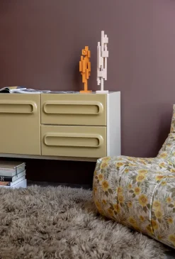 Escultura Skyline M, Beige