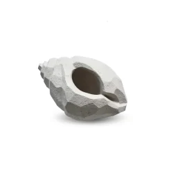 Escultura The Pear Shell 16 cm, Limestone