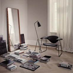 Espejo Adnet Rectangulaire, Black, large