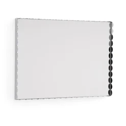Espejo Arcs Mirror Rectangle S 43,5x61,5 cm, Acero inoxidable
