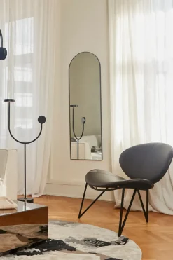 Espejo Arcus de 140 cm, Negro