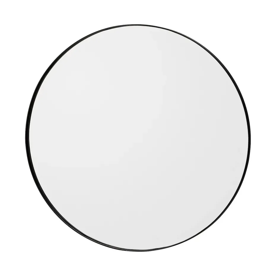 Espejo Circum pequeño, negro