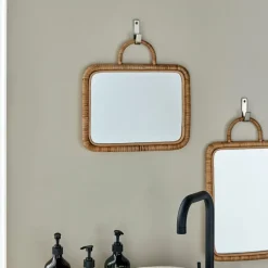 Espejo con marco Baki 24x32 cm, Natur