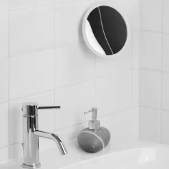 Espejo de maquillaje AirMirror x10 desmontable con ventosa, Ø16,5 cm