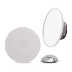 Espejo de maquillaje AirMirror x15 desmontable con ventosa, Ø11,2 cm