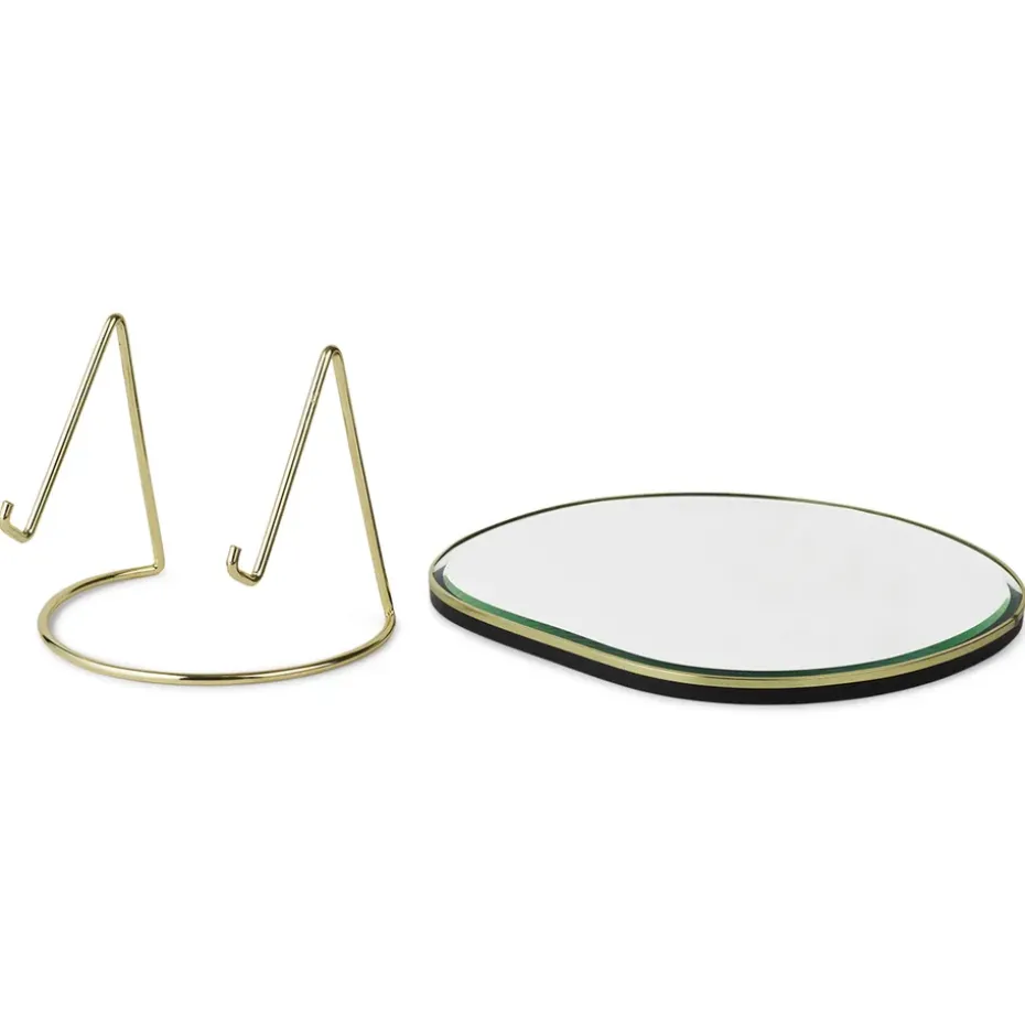 Espejo de mesa Pond, Latón