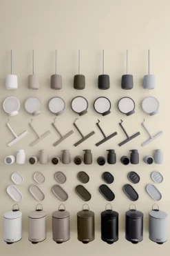 Espejo de mesa Sono Vanity Ø17 cm, blanco