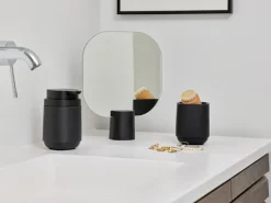 Espejo de mesa Time 26,5 cm, Black