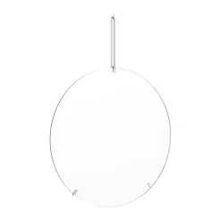 Espejo de pared Moebe Ø50 cm, Stainless steel