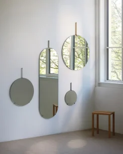 Espejo de pared Moebe 133 cm, Stainless steel