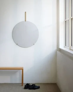 Espejo de pared Moebe Ø70 cm, Stainless steel