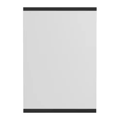 Espejo de pared rectangular 30x40 cm, Black