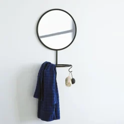 Espejo de pared Reflection, negro